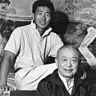 Current Chairman, Scott Oki and the late Taul Watanabe